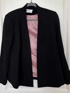 The Fold Black Blazer